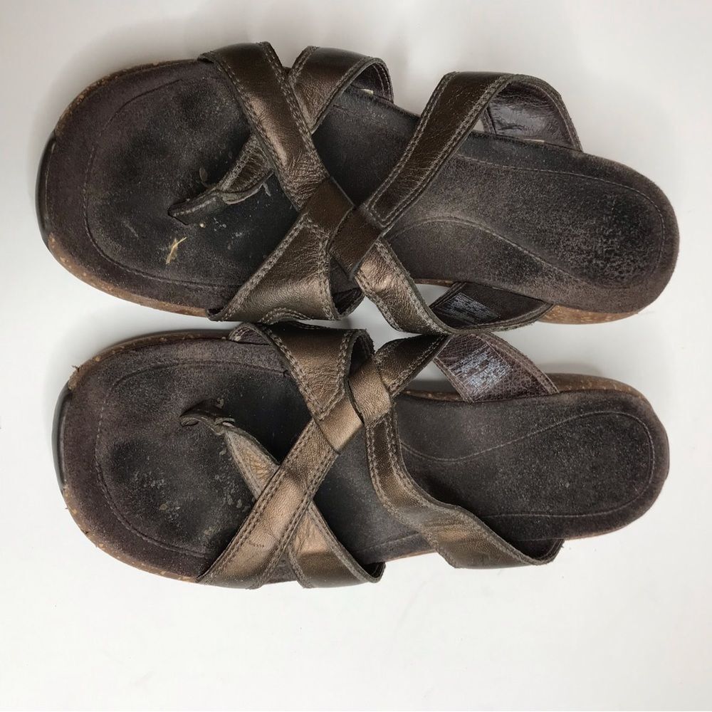 MERRELL SUNDIAL CROSS ANTIQUE BRASS SANDALS WOMEN'S SIZE 7